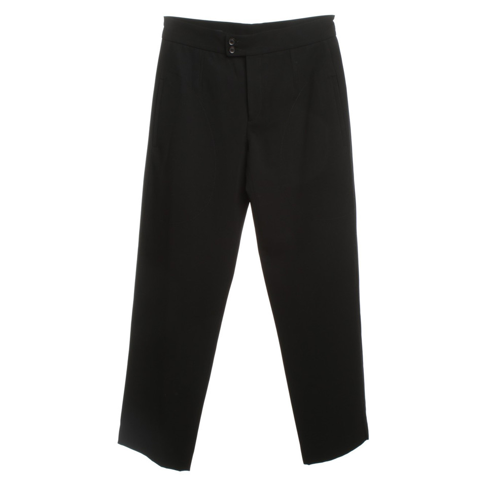 Gucci Pantalon en laine noire