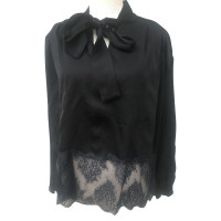 Semi Couture Top Silk in Black