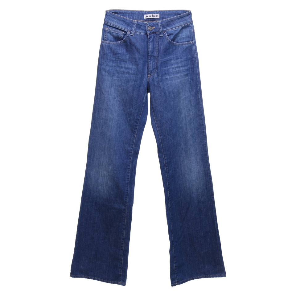 Acne Jeans bootcut in blu