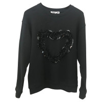 Mc Q Alexander Mc Queen Top en Coton en Noir