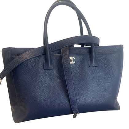 Chanel Executive Leather in Blue