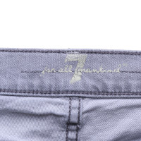 7 For All Mankind Skinny Jeans in grigio chiaro