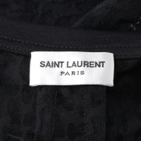 Saint Laurent top in black