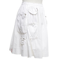 Prada skirt in white