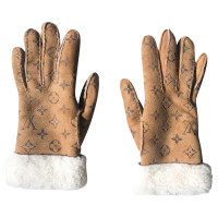 Louis Vuitton Gloves Leather in Brown
