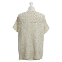 Bruno Manetti Knitted top in beige