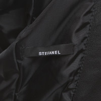 Stefanel Blazer Leather in Black
