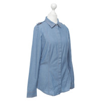 Escada Top Cotton in Blue