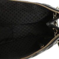 Dkny Handtasche aus Leder in Schwarz