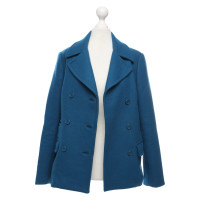 Diane Von Furstenberg Jacket/Coat in Turquoise