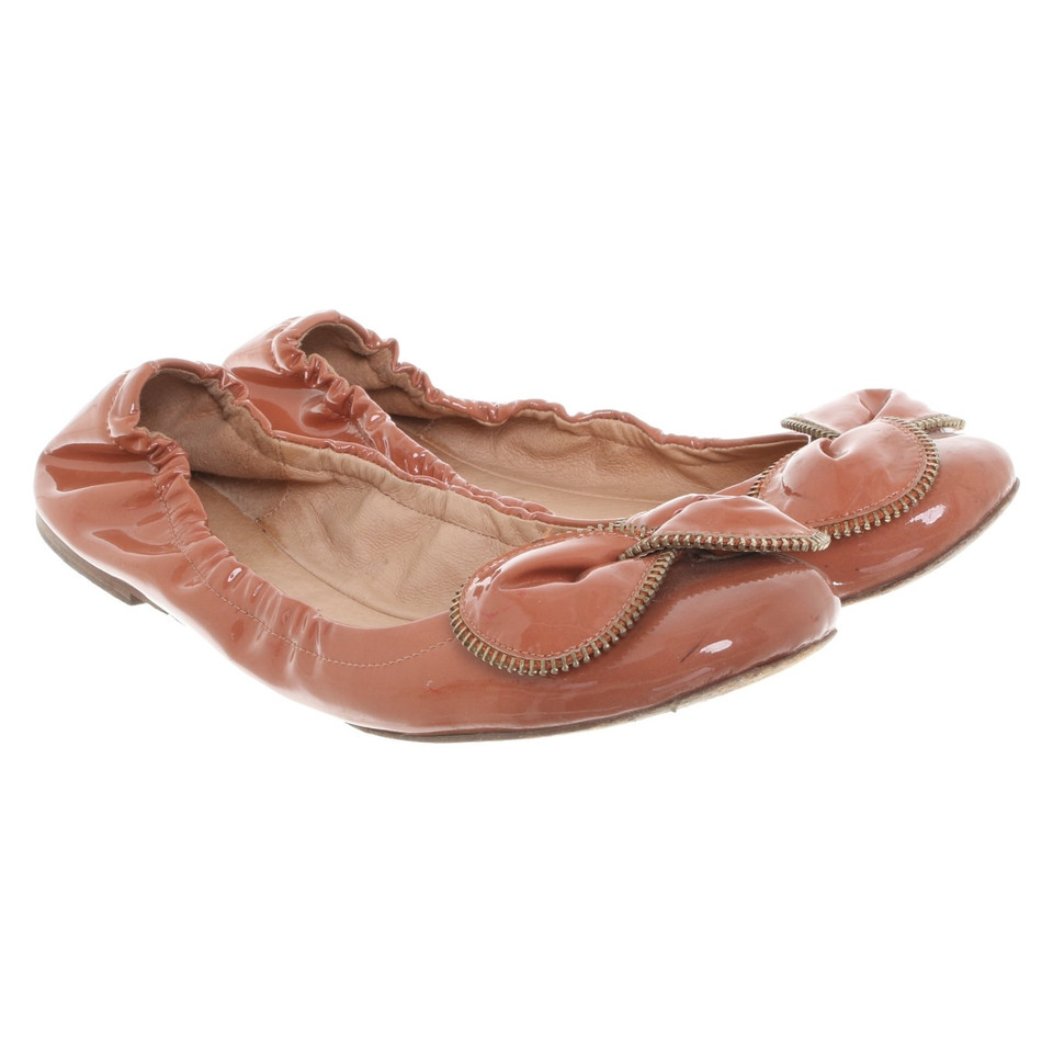 See By Chloé Patent leather ballerinas