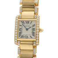 Cartier Armbanduhr mit Diamanten