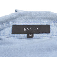 Gucci Capispalla in Cotone in Blu