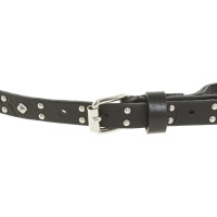 The Kooples Belt Leather in Black
