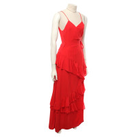 Lpa Kleid aus Seide in Rot