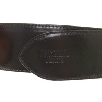 Moschino Leather Belt zwart