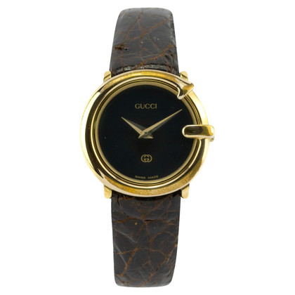 Gucci Montre-bracelet en Acier en Noir
