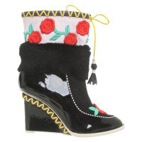 Sophia Webster  Bottes en cuir verni