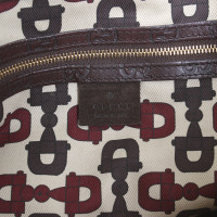 Gucci Dark brown suede handbag
