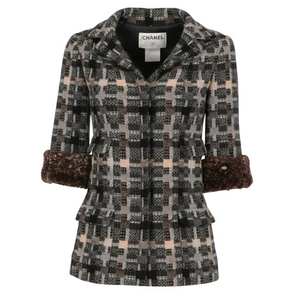 Chanel Jacke/Mantel aus Wolle