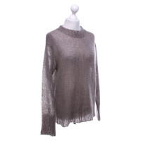 Other Designer Agnona - Sweater in grey-Brown
