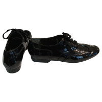 Robert Clergerie Chaussures lacées en cuir verni