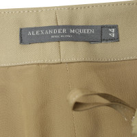 Alexander McQueen Jupe beige 