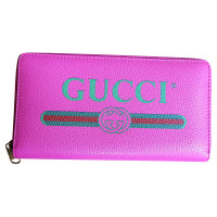 Gucci Borsette/Portafoglio in Pelle in Fucsia