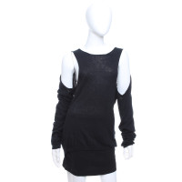 Ann Demeulemeester Pull en maille en noir