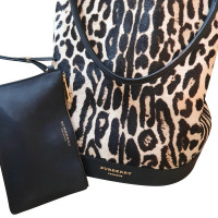 Burberry Prorsum Handtasche aus Leder in Schwarz