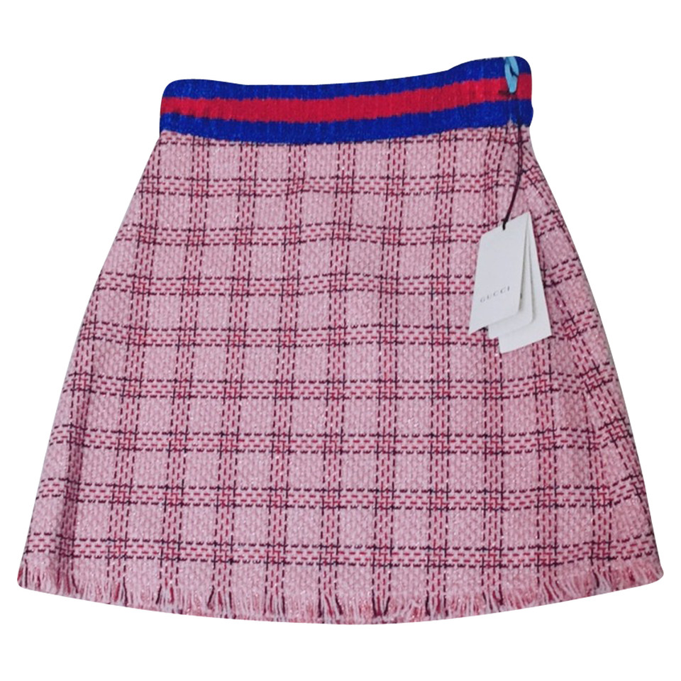 Gucci skirt with checked pattern