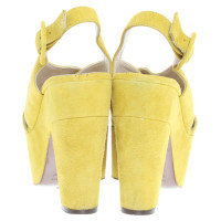 L'autre Chose Sandals in yellow