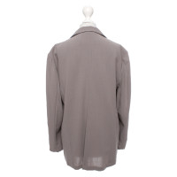 Jil Sander Jacke/Mantel aus Wolle in Taupe