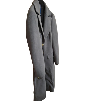 Roberto Cavalli Jacket/Coat Wool in Taupe