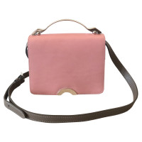 Moynat Handtasche aus Leder in Rosa / Pink