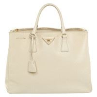 Prada Handbag Leather in Beige