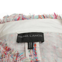 Rena Lange Bouclé coat in Multicolor