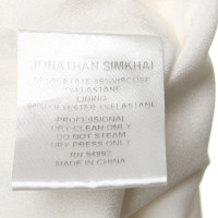 Jonathan Simkhai  Kleid in Creme