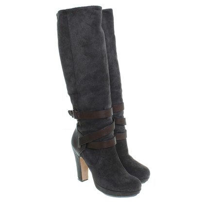 Bcbg Max Azria Suede boots in Taupe/Brown