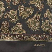 Burberry sciarpa di seta