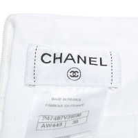 Chanel Rock aus Baumwolle in Weiß