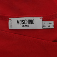 Moschino Rode top met sjaal