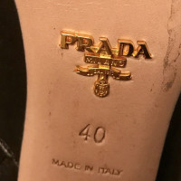 Prada Prada Black Leather Boots