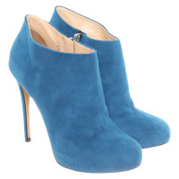 Giuseppe Zanotti Ankle boots Leather in Blue