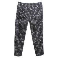 Max Mara Patterned trousers in bicolor