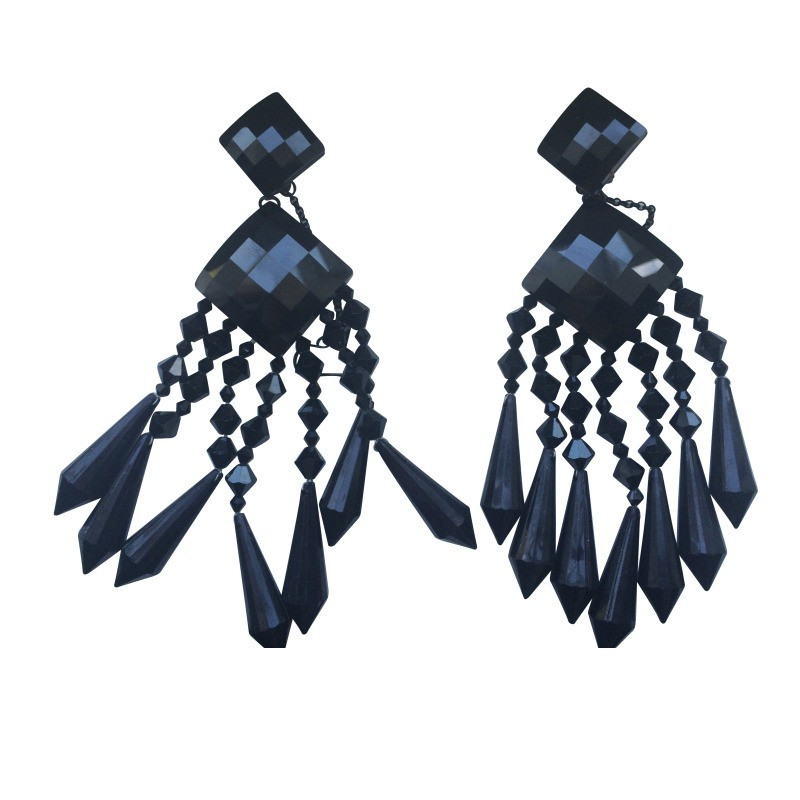 Balmain Chandelier clip earrings 
