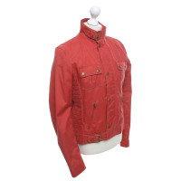 Belstaff biker jacket in rosso