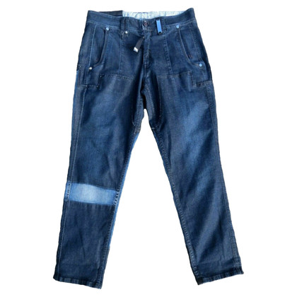 High Use Trousers Cotton in Blue