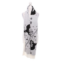 Marithé Et Francois Girbaud Scarf in black and white