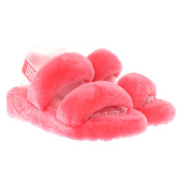 Ugg Australia Sandalen aus Pelz in Rosa / Pink